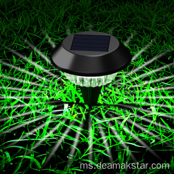 Kalis air luaran solar led lampu terkubur